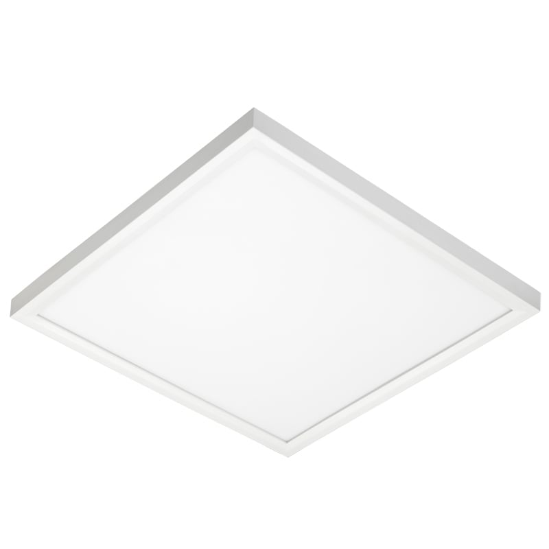 JSFSQ 14IN 18LM 40K 90CRI MVOLT ZT WH M6 Ultra-Low Profile Square Downlight, 20 W Fixture, 120 to 277 VAC, White Housing