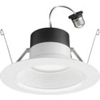 The E Series combines dependable performance and low cost with the virtually maintenance-free, energy-saving benefits at 50,000 hour rated-life LED. Ideal for both retrofitting and new construction in a variety of residential and light commercial settings such as multifamily residences, retail shops and offices.