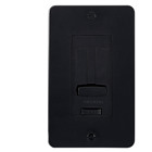Compliment the 4DD or 6DD Series LED Driver + Dimmer with a  Glossy Black Face plate and Trim accessory.