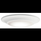 This 3000K LED downlight features clean, beautiful lines that will enhance your modern dcor. To complement this light, it features a pleasing Textured White finish.