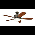 With its traditional silhouette, this 5 blade 52 inch Carlson(TM) LED ceiling fan will effortlessly complement the existingdacor in your home. Featuring an Oiled Bronze finish this design will subtly enhance any space.