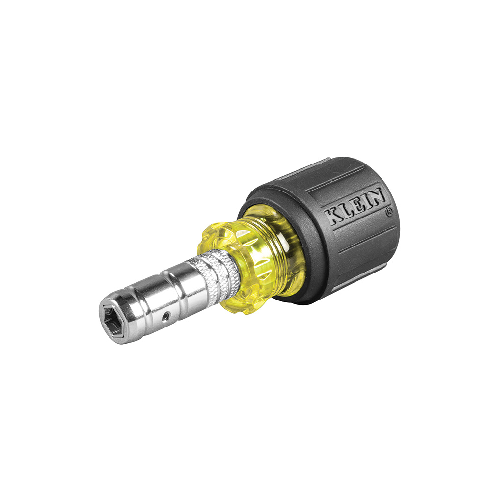 65131 Slide Drive 2-in-1 Heavy Duty Unique Multi-Nutdriver, 1/4 in, 5/16 in, Hex Shank, Cushion Grip Handle