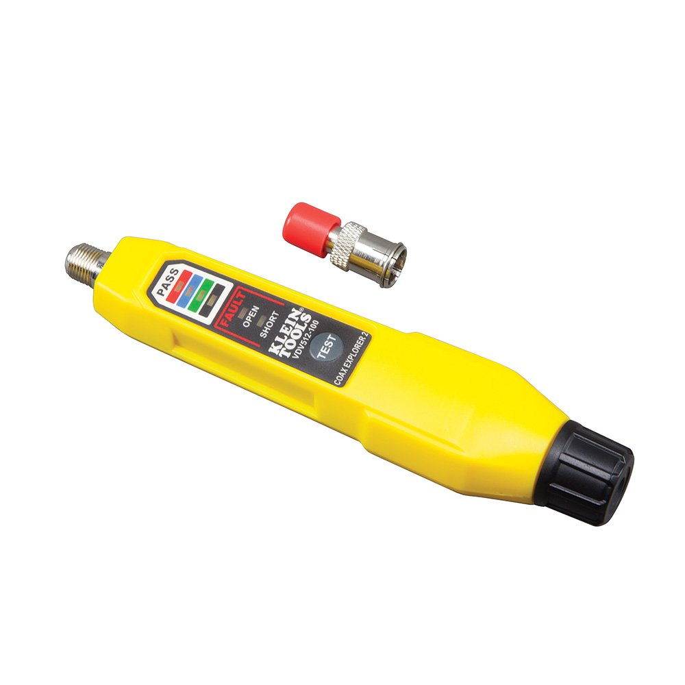 VDV512-100 Coax Explorer 2 Cable Tester, LED Display