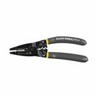Klein-Kurve Long-Nose Wire Stripper, Wire Cutter, Crimping Tool, Wire Stripper strips 10-20 AWG solid, 12-22 AWG stranded wire