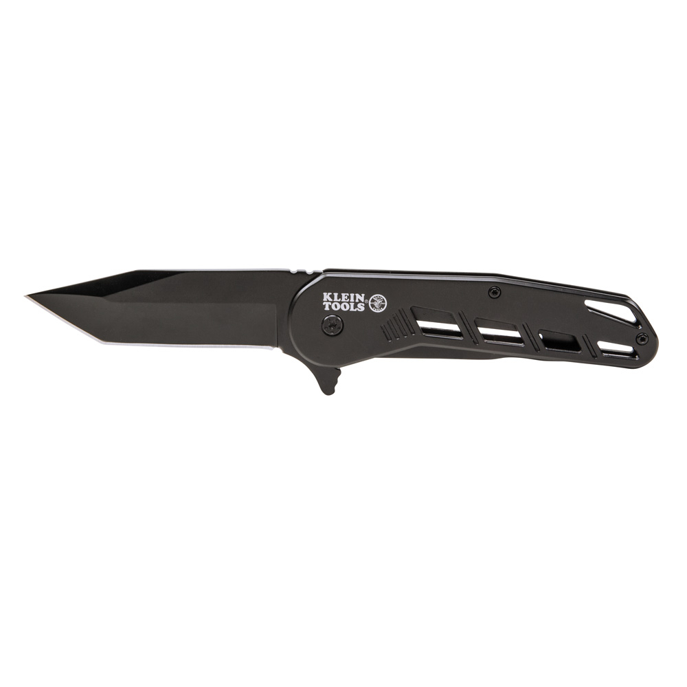 44213 Open Pocket Knife, Stainless Steel Tanto Blade, 3.4 in L Blade, Standard Edge, Bearing Assist Opening, Yes
