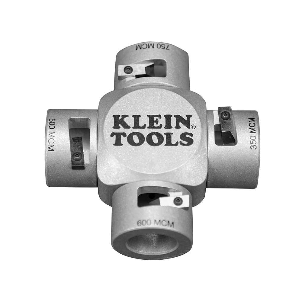 21050 Large Cable Stripper With Powder Metal Blades, 350 to 750 kcmil MTW/THHN/THWN-2 Cable, 4.656 in OAL, Aluminum Body