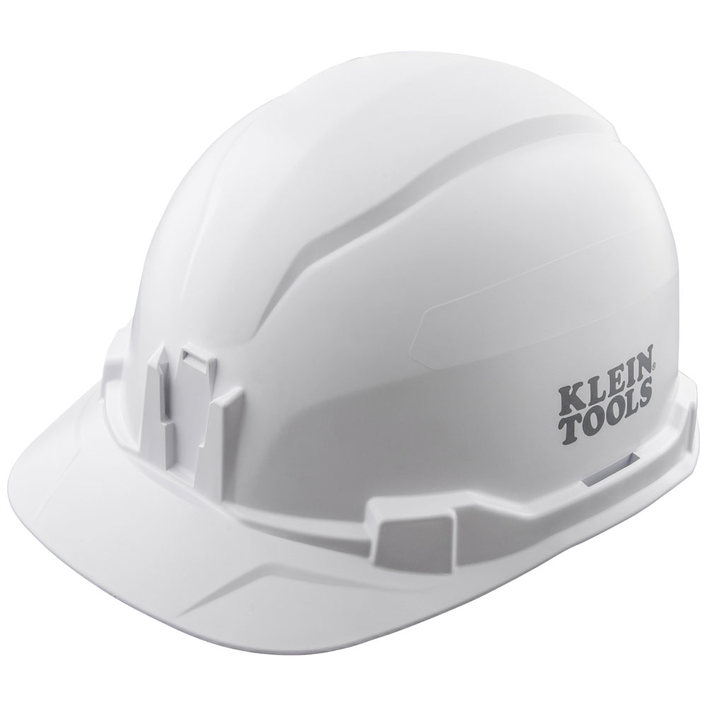 60100 Type 1 Cap Style Non-Vented Hard Hat, 6-1/2 Fits Mini Hat, 8 Fits Max Hat, ABS/Polycarbonate, 4-Point Reverse Donning Suspension, ANSI Electrical Class Rating: Class E, ANSI Impact Rating: ANSI Z89.1-2014, Ratchet with Pivot Adjustment