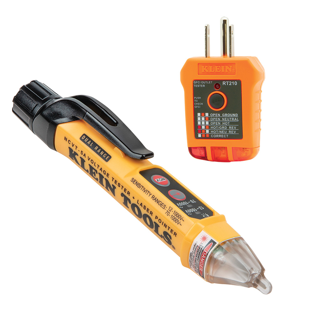 NCVT5KIT Electrical Tester Kit, Plastic