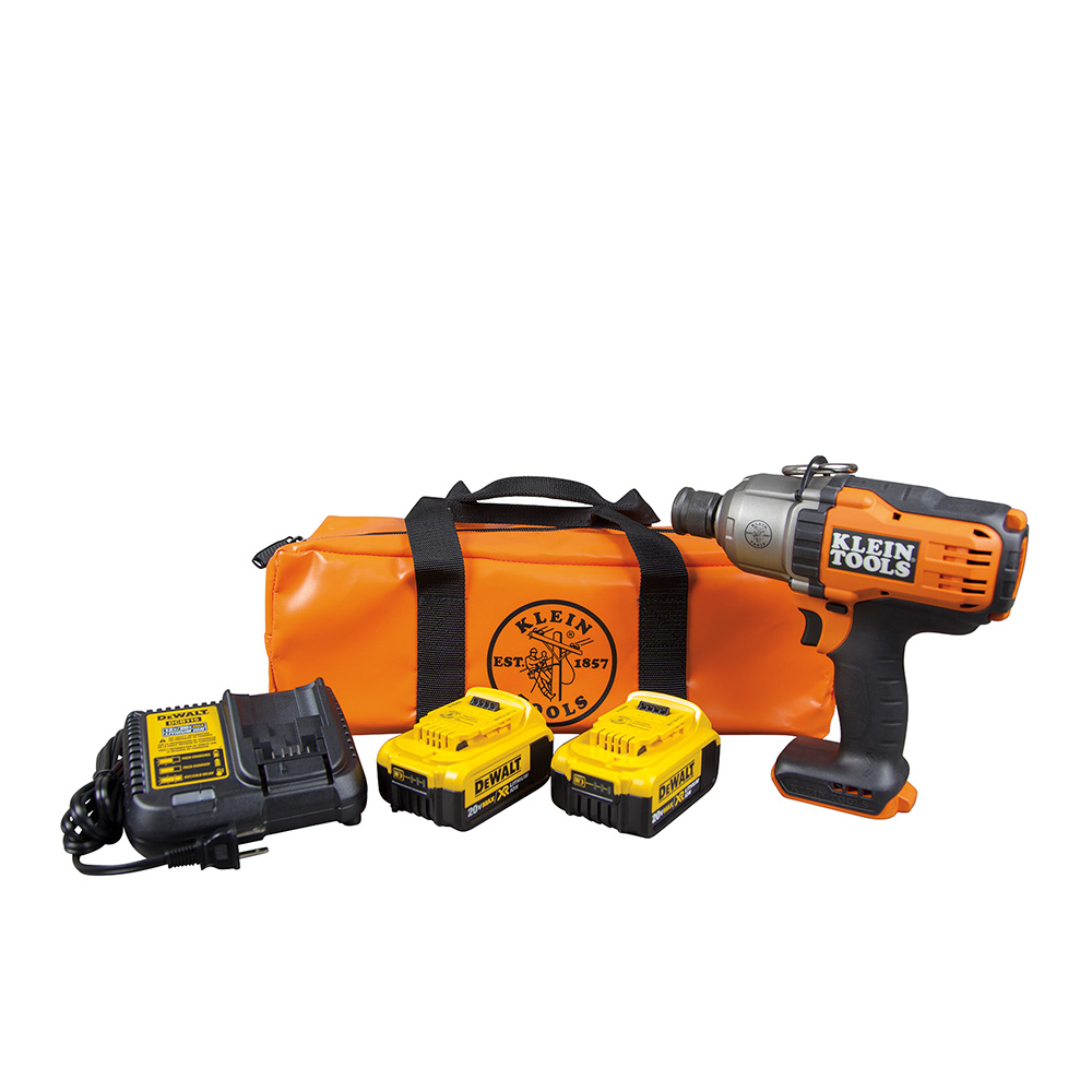 BAT20-7161 Impact Wrench, 7/16 in Drive Square Drive, 0 to 2400 ipm, 500 ft-lb Torque Rating, 20 V, 18.75 in OAL