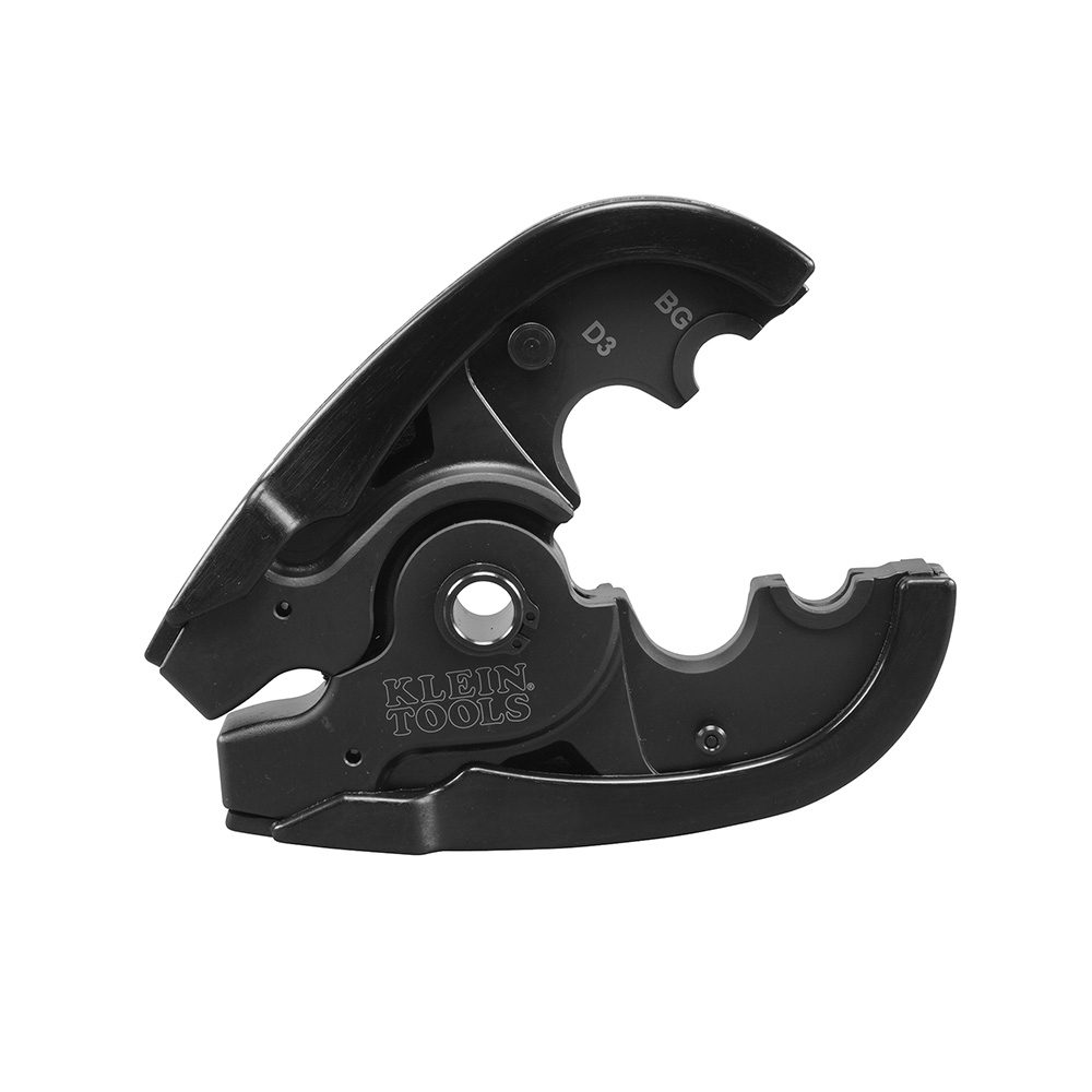 BAT207T6 Cable Crimper Jaw, 600 MCM Cu/350 MCM Al/477 MCM ACSR Capacity, 6.25 in L Jaw x 1.5 in W Jaw x , ABS/PA6/GF/TPE