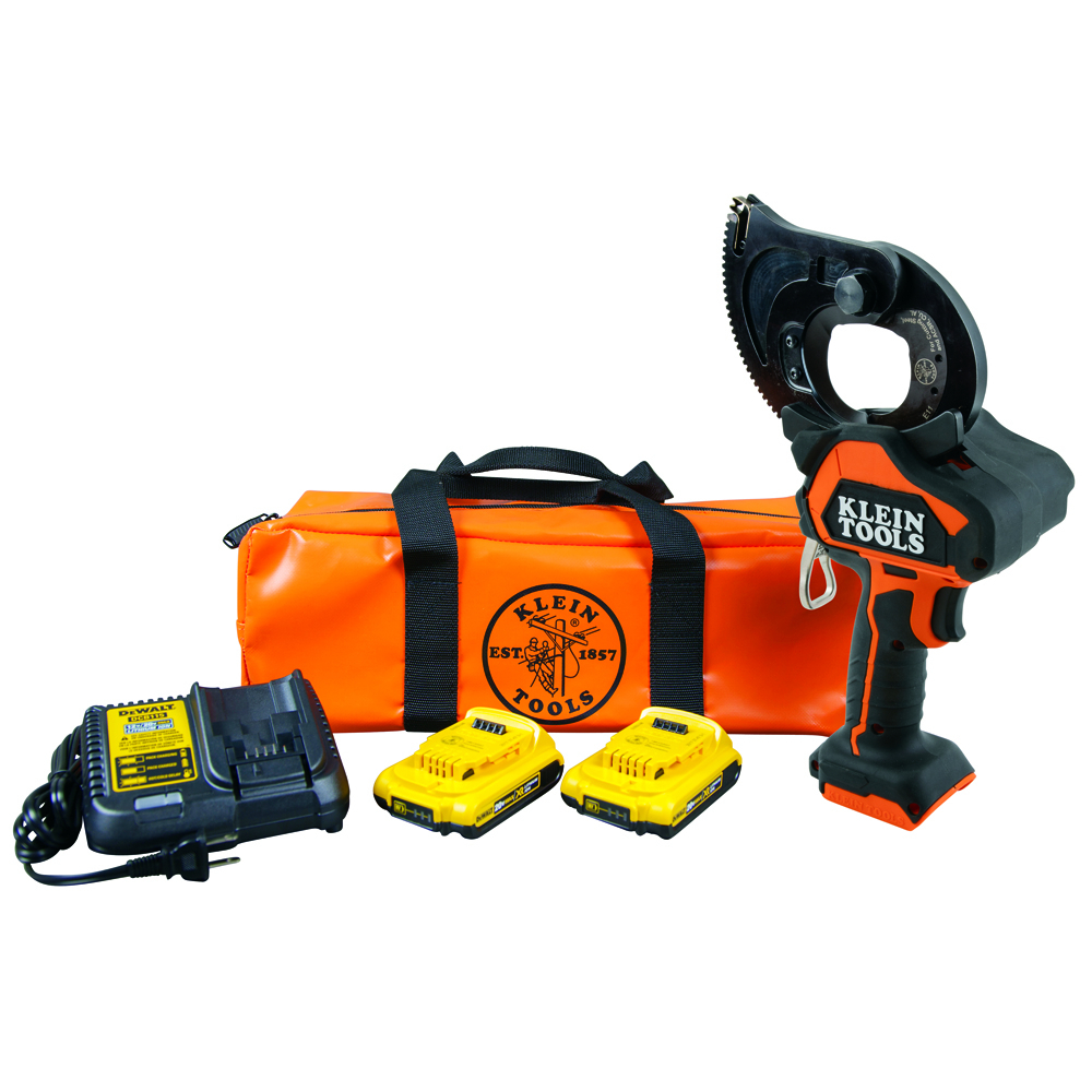 BAT20GD1 BAT Gear-Driven Cable Cutters, 1/2 in EHS Cable Cutting, 20 V, 2 Ah Battery Li-Ion Battery