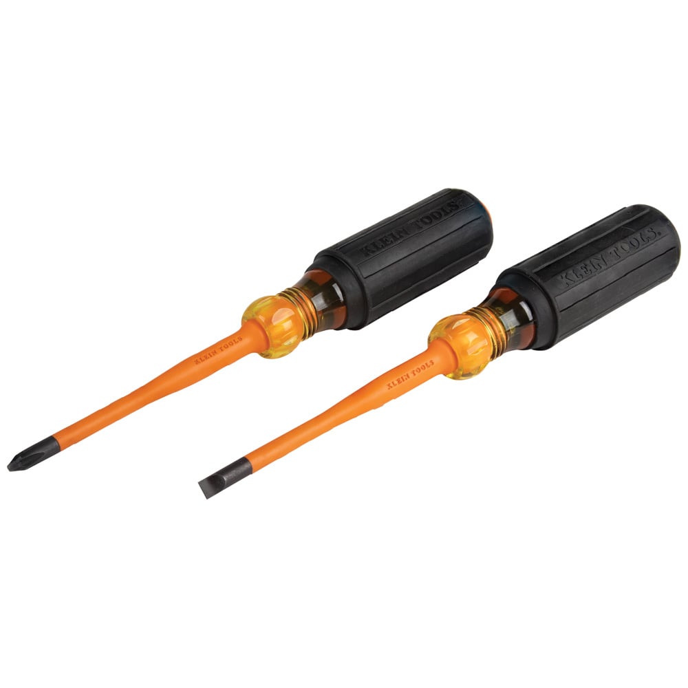33732INS Slim-Tip Screwdriver Set, 2 Pieces, ASTM F-1505-16, IEC 60900:2018, Plastic/Steel