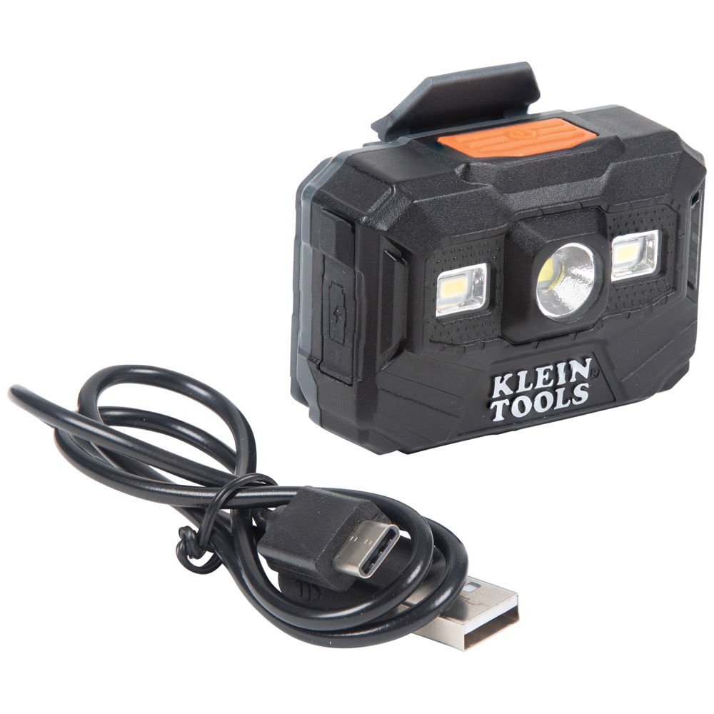 56062 Rechargeable Headlamp and Worklight, LED Bulb, ABS Housing, 300 Lumens