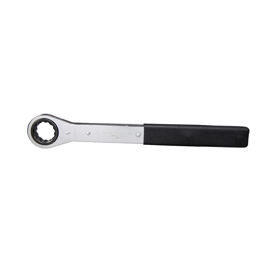 53873 Ratcheting Wrench, 1 in Wrench, 12-1/4 in OAL