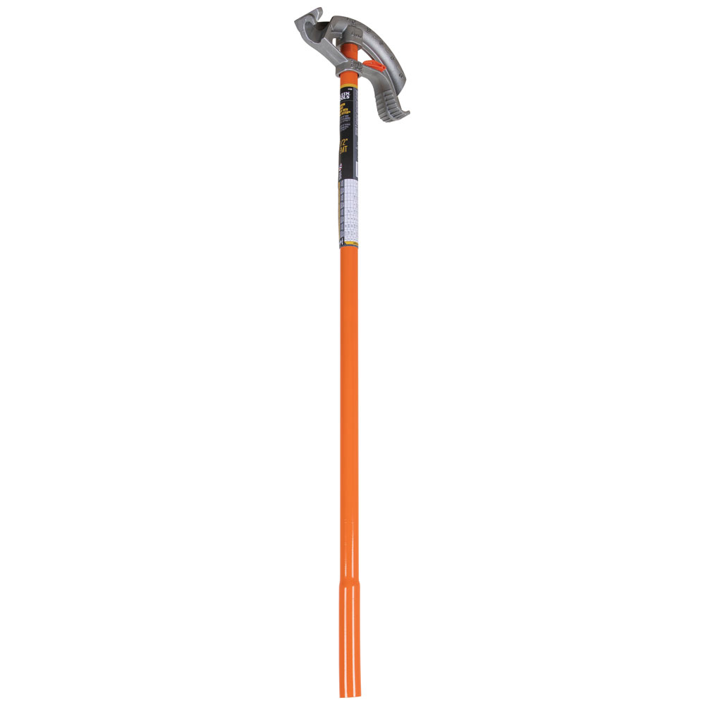 51606 Conduit Bender, 10/22/30/45/60 deg Bend, For Pipe Dia 1/2 in
