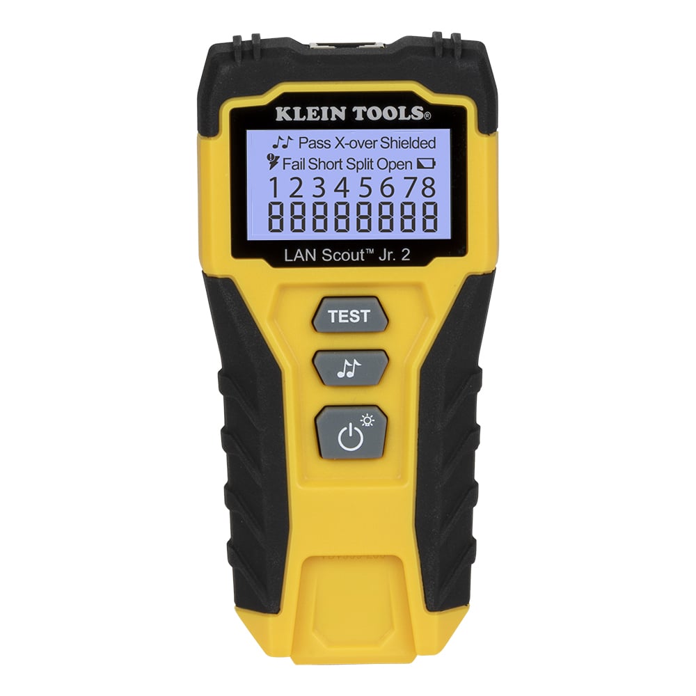 VDV526-200 Data/LAN/Voice Cable Tester, Backlit LCD Display