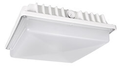 CANOPY3A/020UNV740/10S5/WH/60151 Type 5 Distribution Generation 3A Non-Dimmable Canopy Lighting, 20 W Fixture, 120 to 277 VAC, White/Powder Coated Housing