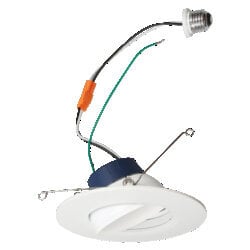 LED/RT56G/900/SC3/65121 Dimmable RT Gimbal, 10 W Fixture, 120 V