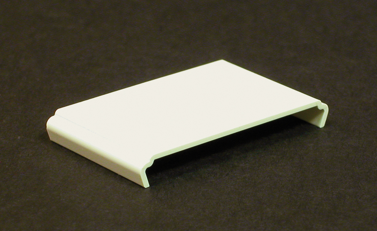 2400WC 1-Channel Wire Clip, For Use With 2400 600 V AC Raceway, Plastic