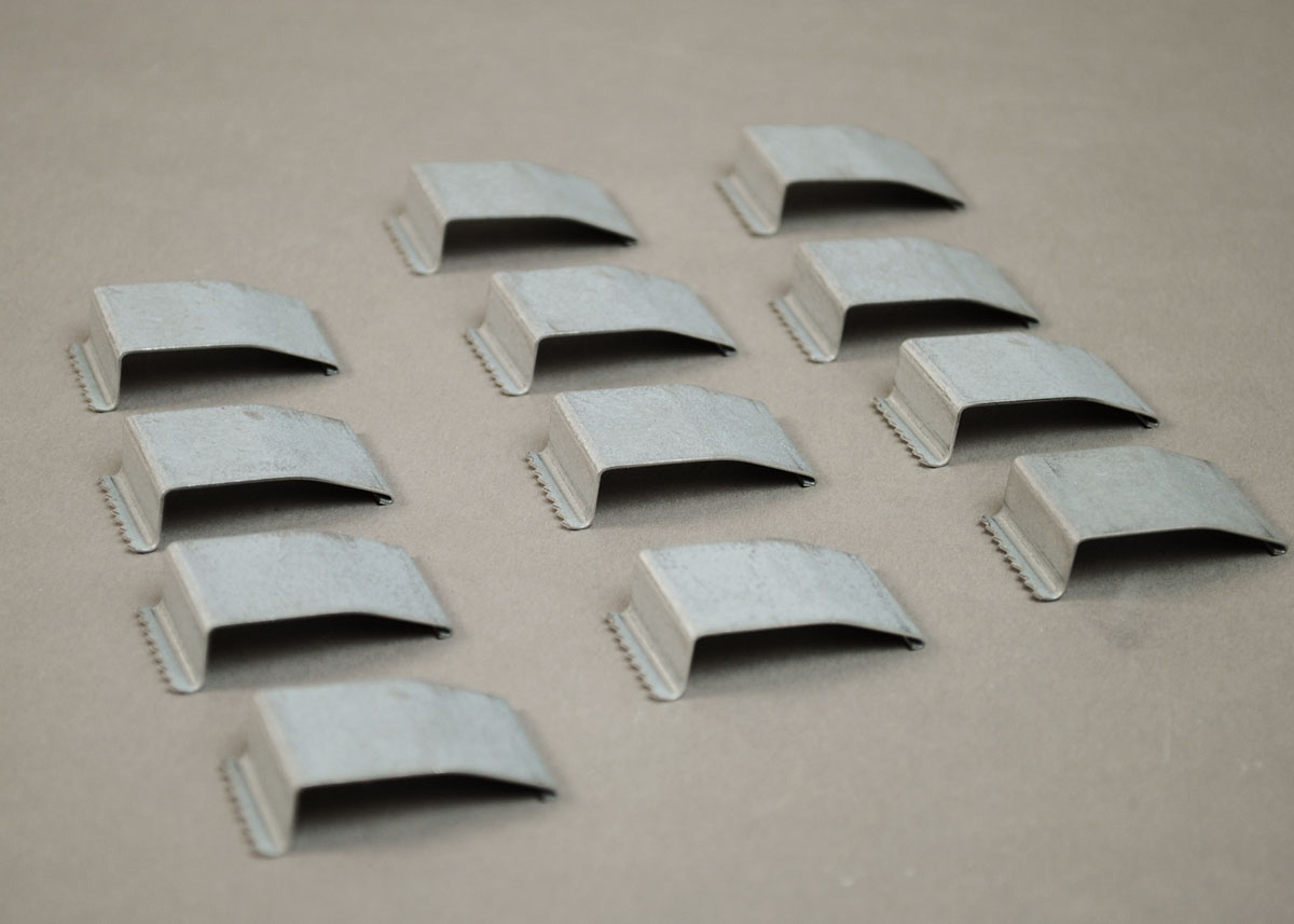 Over Floor Raceway Wire Clips