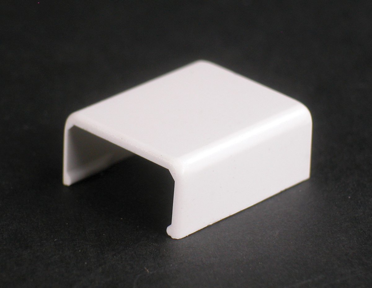 2706 1-Channel Non-Metallic Cover Clip, For Use With Uniduct 2700 Raceway, PVC