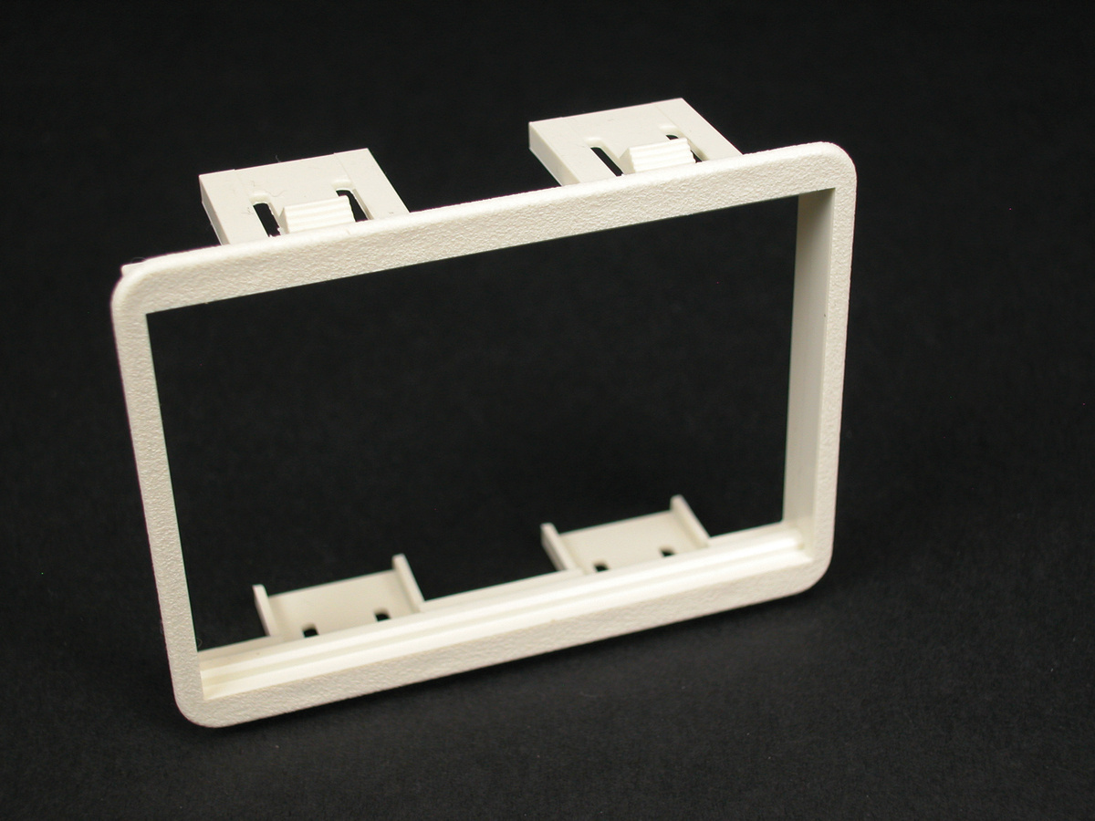 CM-MAB-BK CM Series 6A Opening Mini Communication Module Adapter Bezel, Snap-Fit Mount