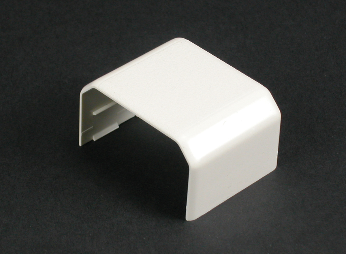 Cover Clip, 1-Channel Non-Metallic, For Use With: Plugmold® NM2000 120 VAC Raceway, Screw-On Mounting, Plastic, Ivory, 1-1/2 in L x 1-3/4 in W Dimensions