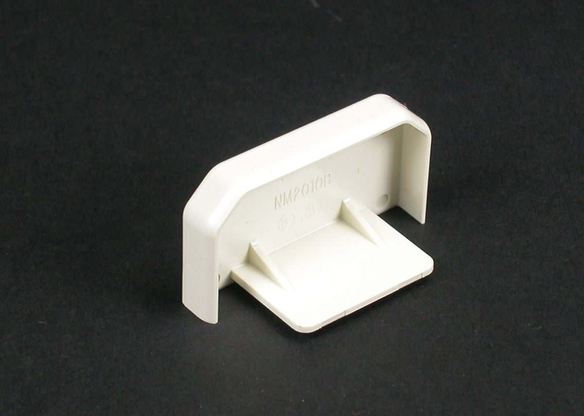 Non-Metallic Blank End Fitting; Ivory
