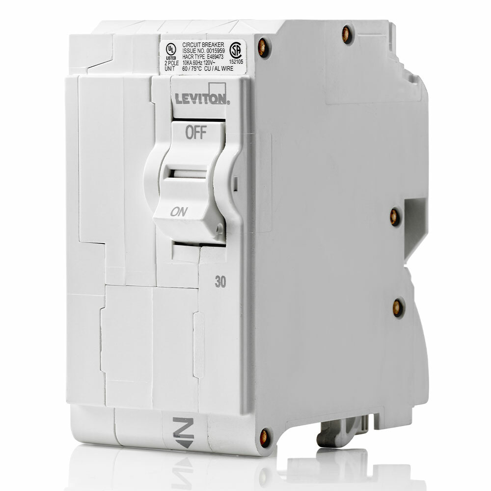 LB230 AFCI/GFCI Basic Standard Branch Circuit Breaker, 120/240 VAC, 30 A, 10 kA Interrupt, 2 Poles