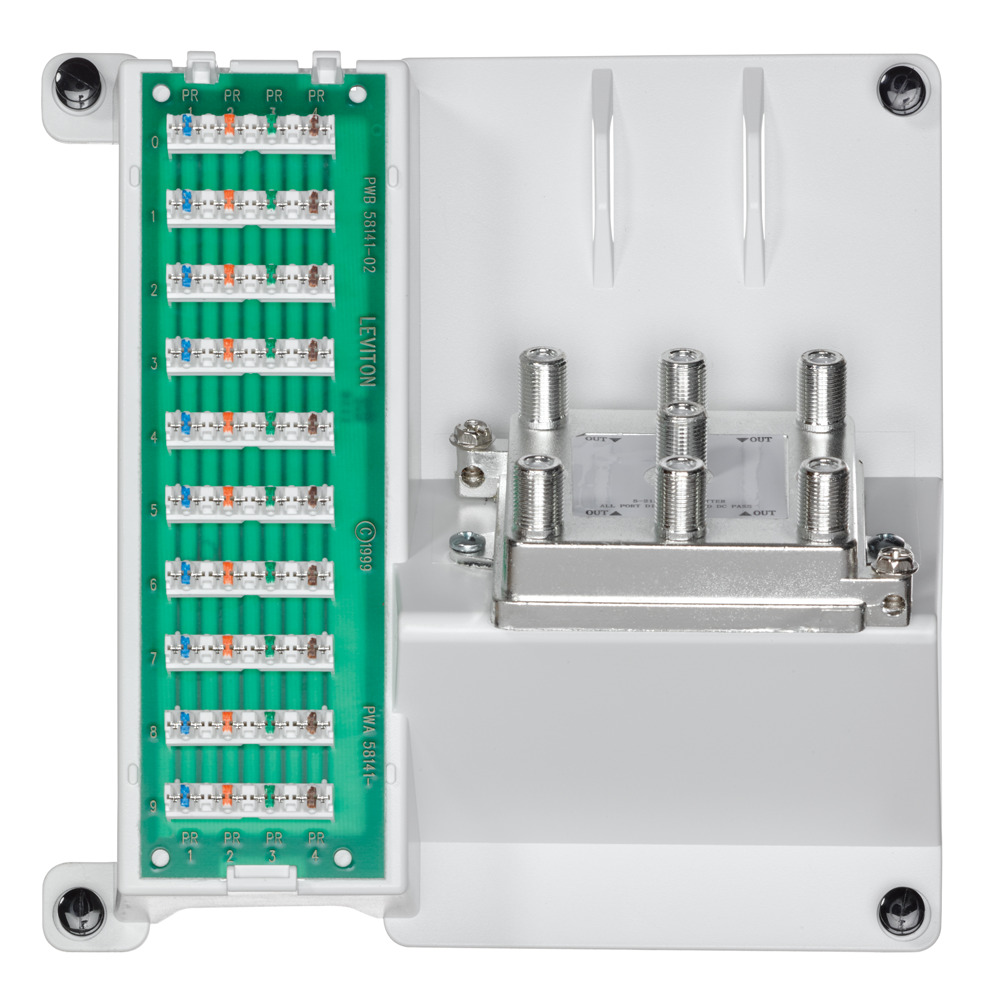 47603-2G6 Compact 6-Way Telephone and Video Panel, 6.55 in H x 6.04 in W
