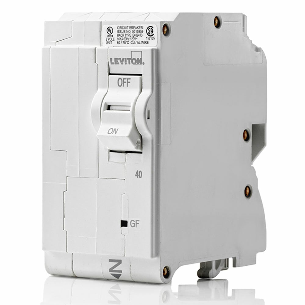 LB240-EP Branch Circuit Breaker, 120/240 V AC, 40 A, 10 kA Interrupt, 2 Poles, Magnetic Trip