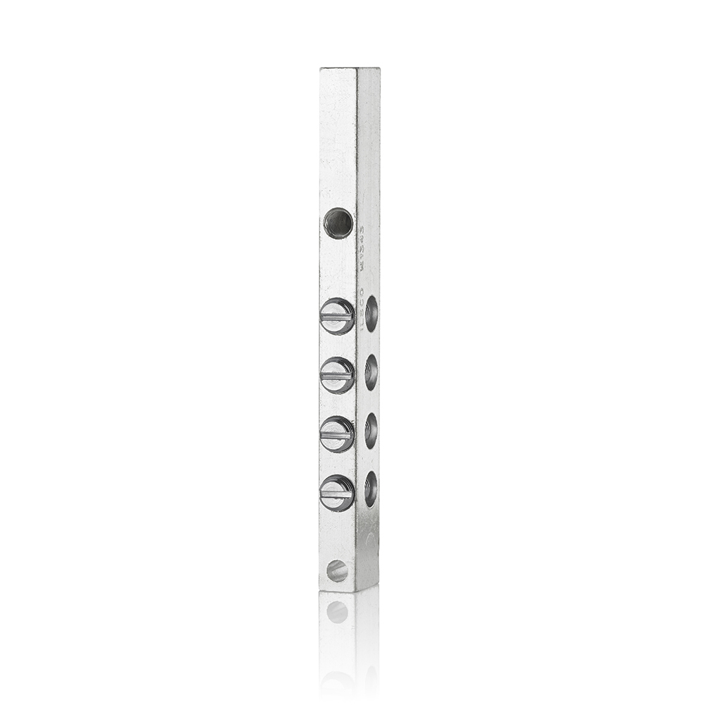 LNBKT Circuit Breaker Neutral Bar Kit, For Use With Main Circuit Breaker and Load Center Panels, 14 to 1/0 AWG, Gray