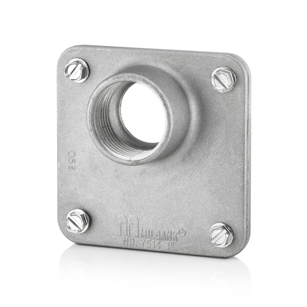 LHUB1 Rainproof Conduit Hub With Mounting Screw, 1 in, For Use With NEMA 3R Outdoor Enclosure and Load Center Panels, Gray