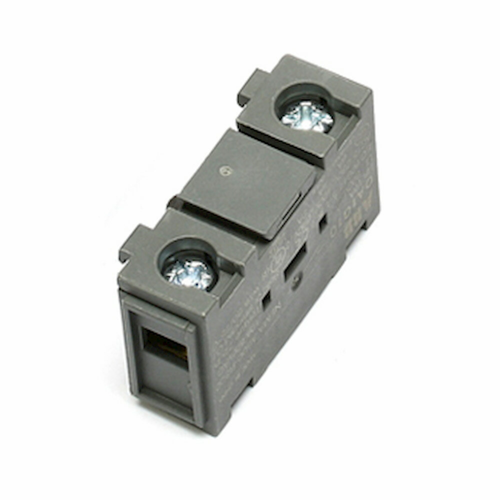 AUXNO-NF1 Early Break Fused Auxiliary Contact, 100 A, 1NO Contacts, Gray