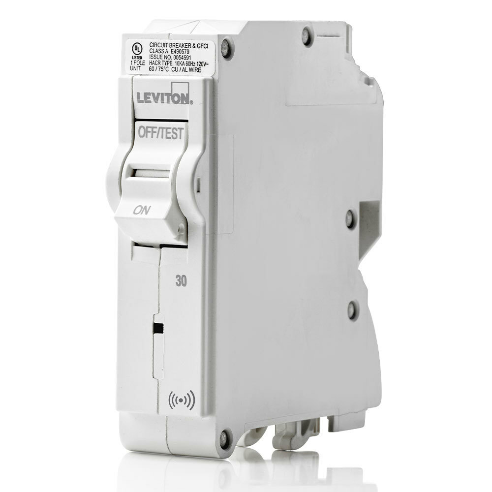 LB130-S Smart Standard Branch Circuit Breaker, 120 V AC, 30 A, 10 kA Interrupt, 1 Poles, Magnetic Trip