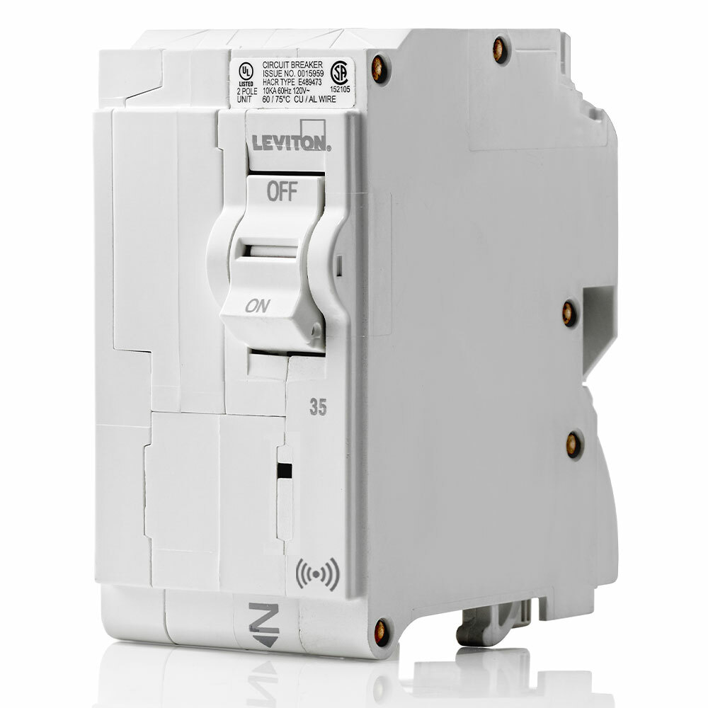 LB235-S Smart Standard Branch Circuit Breaker, 120/240 V AC, 35 A, 10 kA Interrupt, 2 Poles, Magnetic Trip