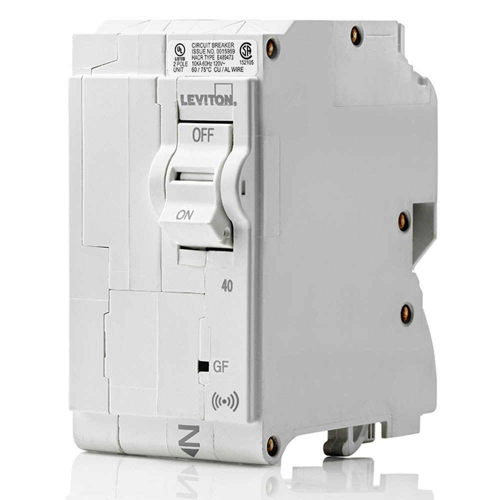 LB240-ES Ground Fault Smart GFPE Branch Circuit Breaker, 120/240 V AC, 40 A, 10 kA Interrupt, 2 Poles, Magnetic Trip