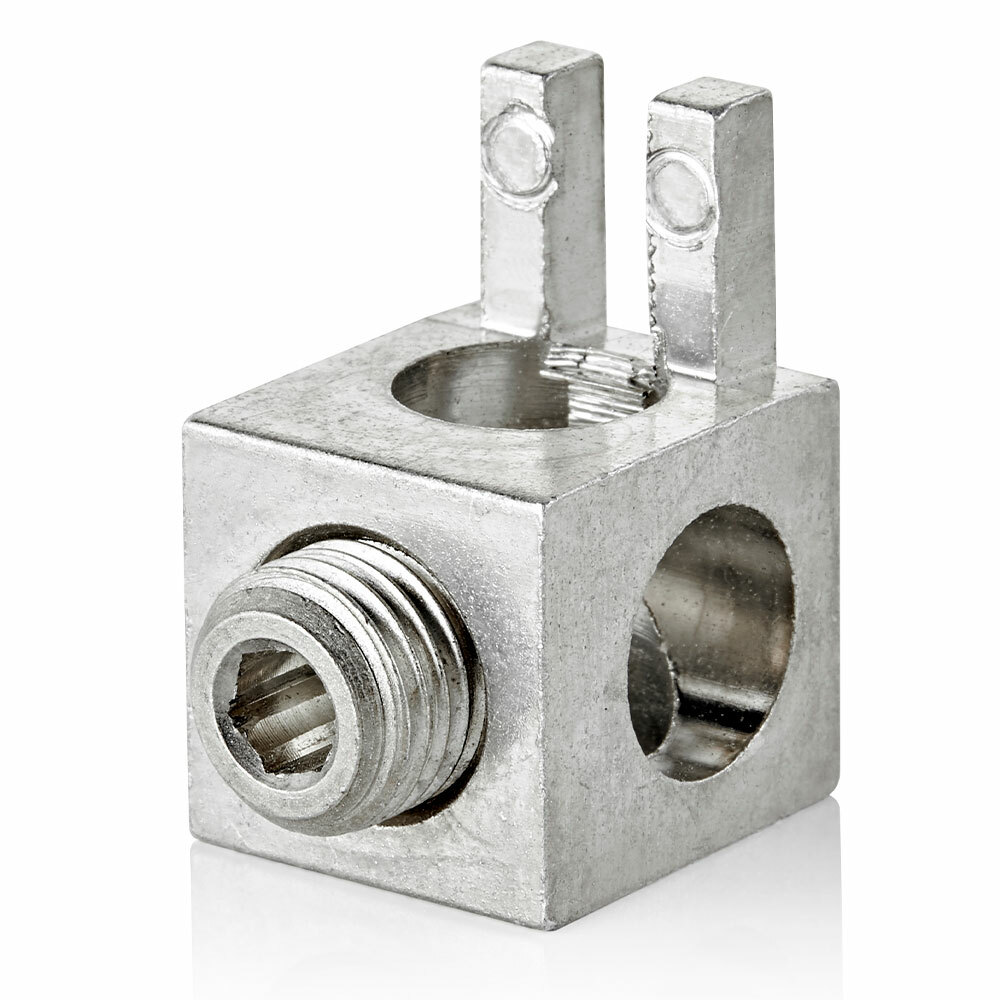 LL420 Feed Through Neutral Lug, 4 to 2/0 AWG Cu/Al, For Use With Circuit Breaker