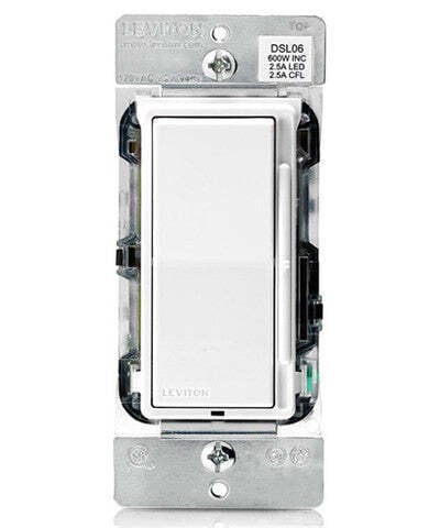 DSL06-WBK Decora Universal Slide Dimmer Switch, White