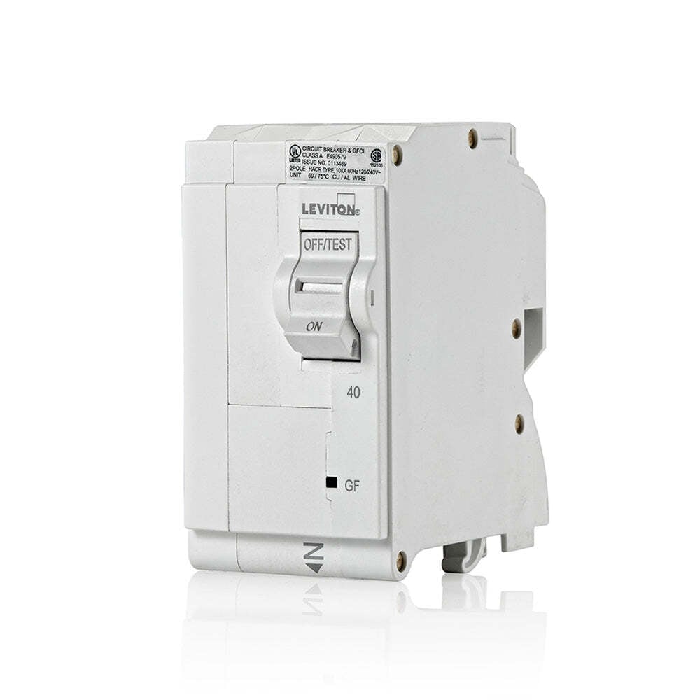 LB240-G LB Series Ground Fault Circuit Breaker, 120/240 V AC, 40 A, 2 Poles, Magnetic Trip