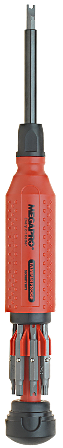 D151TPX Megapro 6763 Tamper Proof Screwdriver With Security bits
