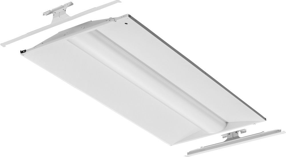 2BLT4R 40L ADP LP835 BLT4R Rectangular Traditional Indoor Troffer, 120 to 277 V AC, Steel Housing