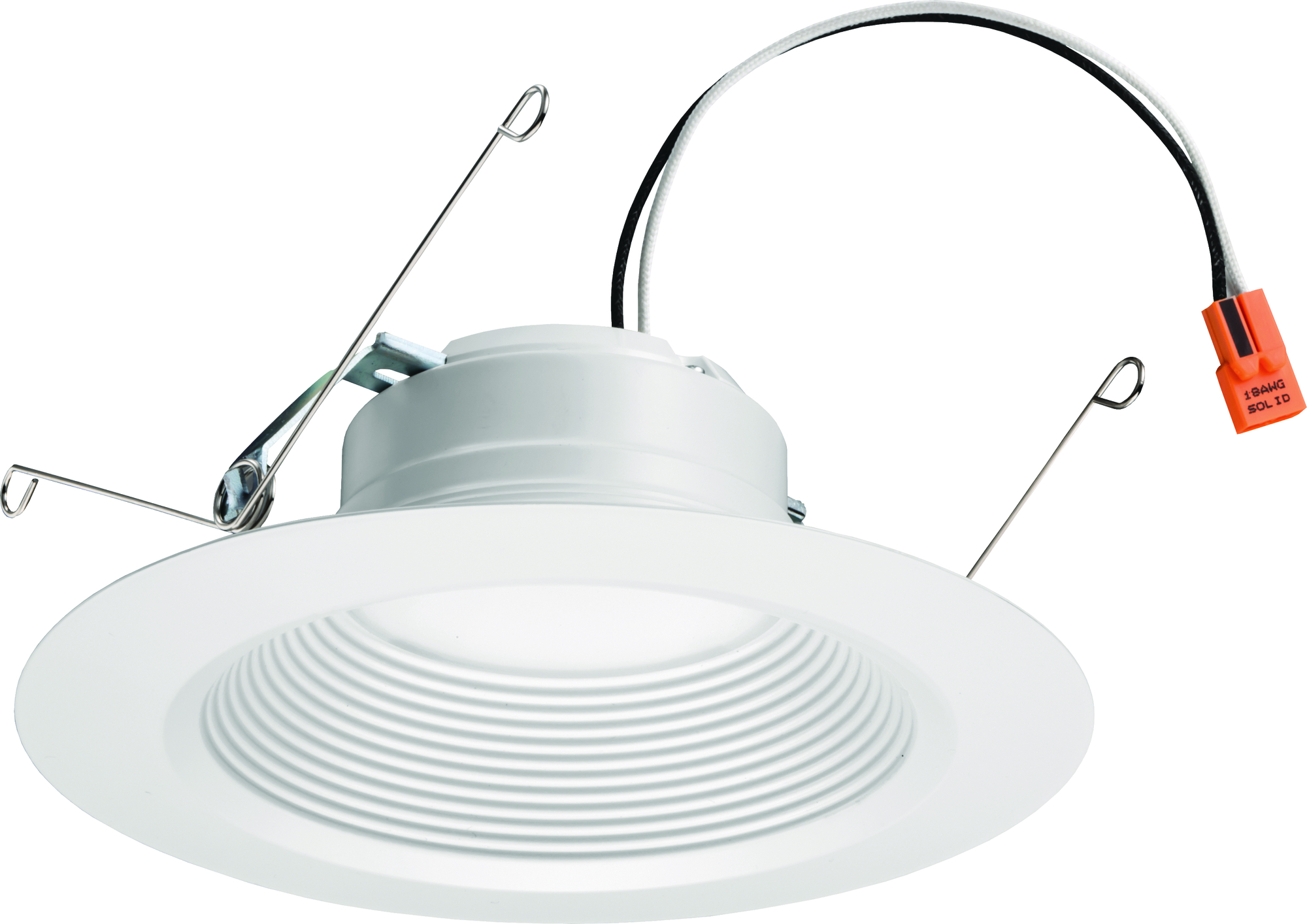65BEMW LED 27K 90CRI M6 65BE 5-5/8 in Aperture IC/Non-IC Dimmable Retrofit Downlight Module, 11 W Fixture, 5-5/8 in Ceiling Opening, 120 VAC, Aluminum Housing