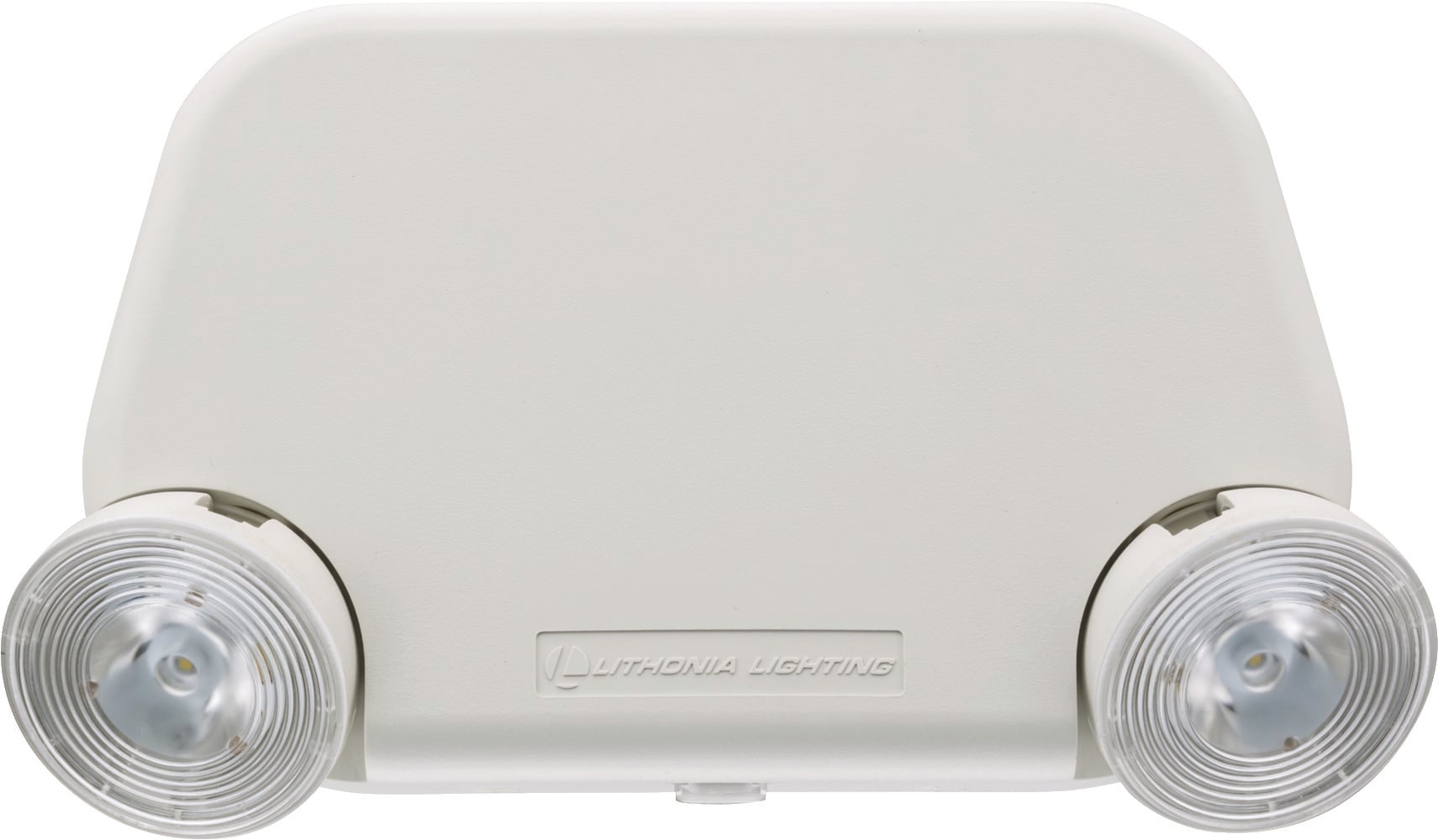 EU2L M12 EU2L Low Profile Emergency Lighting Unit, 1.5 W Lamp LED Lamp, 120/277 V AC, 2 Heads, Thermoplastic