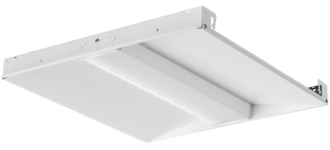 BLC 2X2 3300LM 35K 2ft x 2ft Center Basket LED Troffer, 3300 LM, 3500K