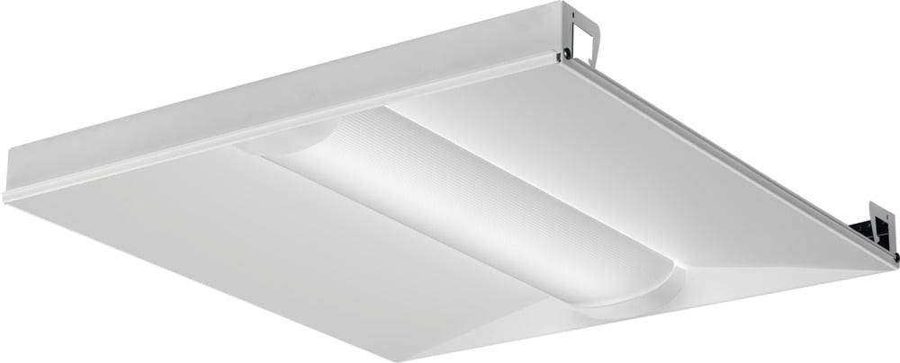 2BLT2 40L ADP GZ1 LP835 BLT Center Basket Low Profile LED Lensed Troffer, (1) Lamps Lamp, 31.73 W Fixture, 120 to 277 V, Steel Housing