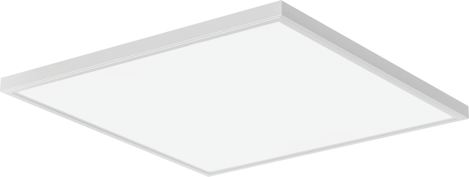 CPANL 2X2 24/33/44LM 40K M4 Switchable Lumen Flat Panel Fixture, 20/28/39 W Fixture, 120 to 277 V AC, Aluminum Housing