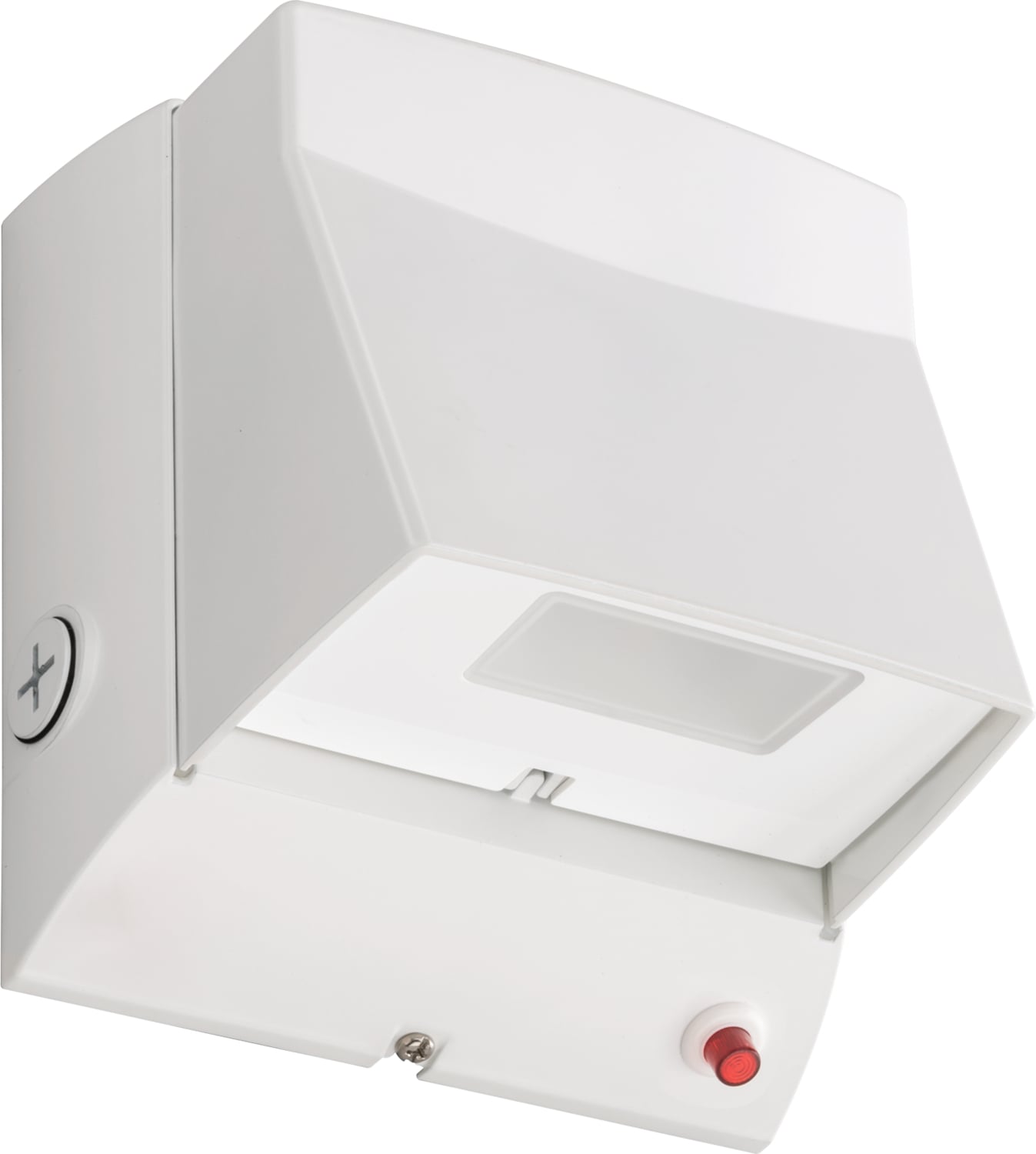 LIL LED 40K MVOLT EL WH M6 LIL LED Series Compact Rectangular Wallpack, LED Lamp, 8.4 W Fixture, 120 to 277 VAC, White Housing