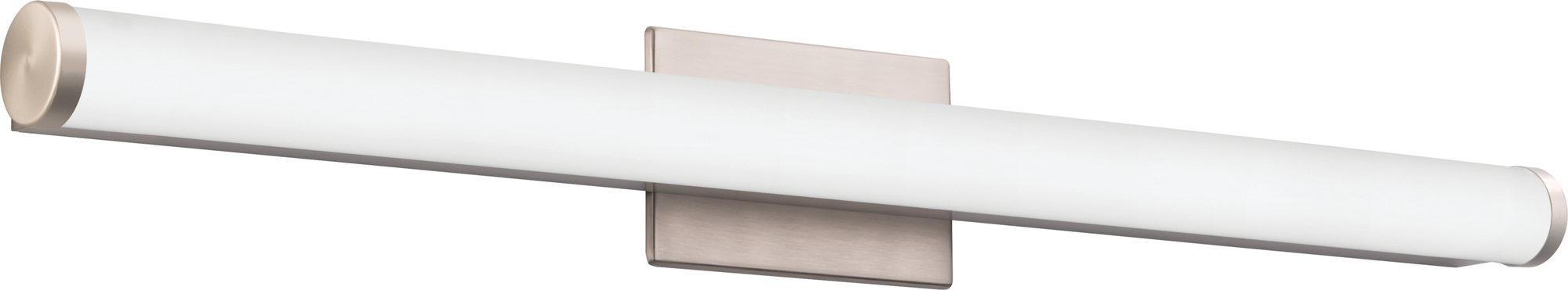 FMVCCLS 36IN MVOLT 30K35K40K 90CRI BN M4 FMVCCLS Contemporary Cylinder Decorative Vanity Fixture, 27 W Fixture, 120 to 277 V, Brushed Nickel Housing