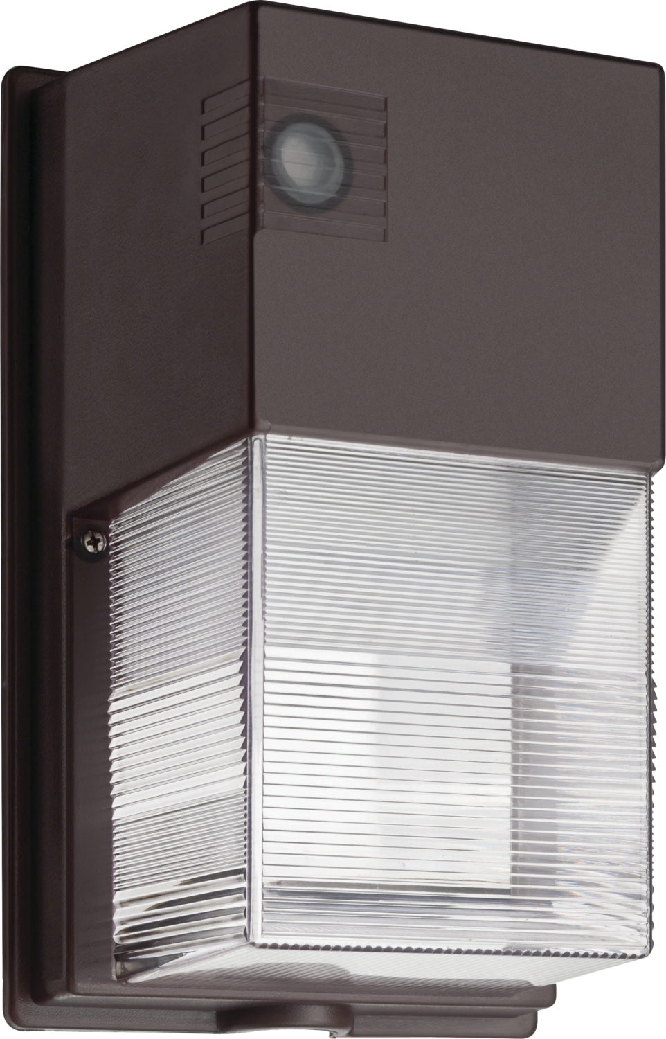 OWP LED P1 50K 120 PE BZ M4 OWP LED Button Photocell Wallpack, LED Lamp, 19 W Fixture, 120 VAC, Dark Bronze Housing